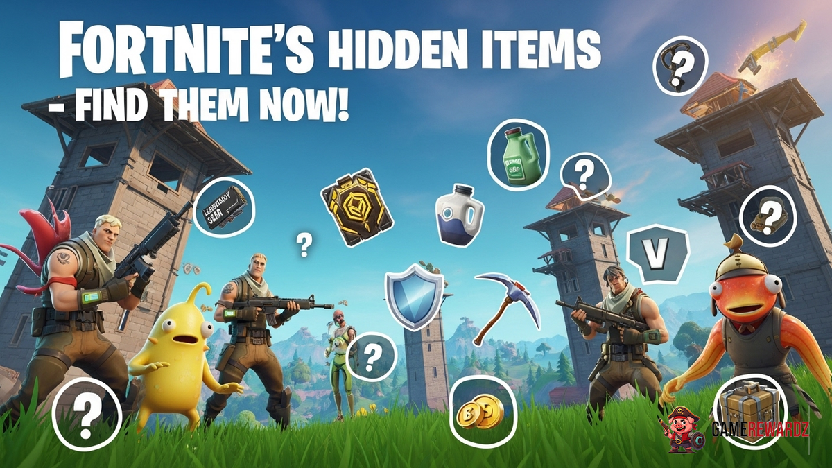 Fortnite's Hidden Items - Find them Now!